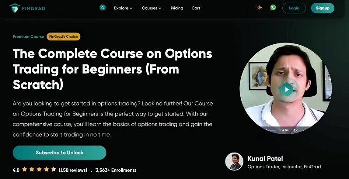 FinGrad aims to Simplify options for all traders with its New Options Trading Course