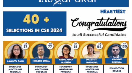 IAS Gurukul’s Sociology Optional Coaching by Pranay Aggarwal Produces Outstanding UPSC CSE 2024 Performances
