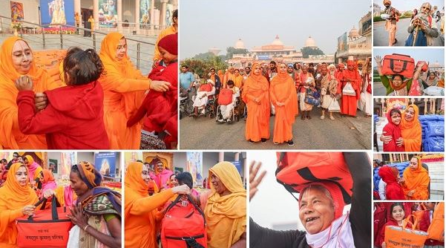 Jagadguru Kripalu Parishat Conducts Winter Relief Drive Across Braj and Pratapgarh Benefiting Over 45,000 Individuals