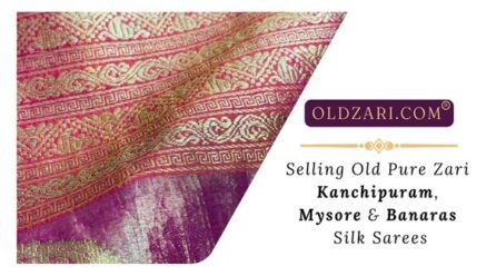OLDZARI.COM: Giving New Value to Old Pure Zari Silk Sarees in India