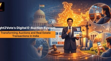 Right2Vote’s Digital E-Auction System Is Transforming Auctions and Real Estate Transactions in India