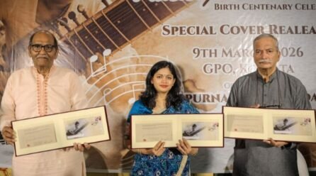 India Post releases a special cover to commemorate birth centenary of legendary musician Annapurna Devi