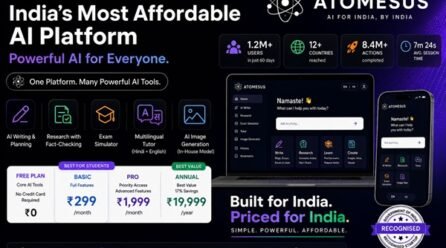 Meet Atomesus: The Indian AI Platform That Could Be the Most Affordable in the World — Starting at Just 299 a Month