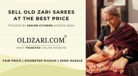 How OLDZARI.COM Is Helping Senior Citizens Across India Sell Old Zari Sarees with Comfort, Trust, and Dignity