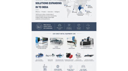 Tailift Group Introduces Intelligent Sheet Metal Processing Solutions to the Indian Market