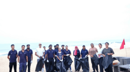 Space Zone India removes nearly 100 Kg of coastal waste ahead of Rhumi Twin Rocket Mission